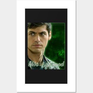 Shadowhunters - Alec Lightwood - Green Smoke Posters and Art